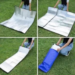 캠핑돗자리 초대형 은박 피크닉매트 방수 접이식 휴대용 야외 돗자리