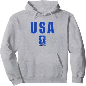 FIFA 월드컵26 미국 개최국 스탬프 풀오버 후드티