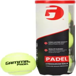 감마 스포츠 가압 파델 볼 IPF 승인 3팩 캔 고성능 내구성 및 일관된 바운스 모든 스킬 레벨에 이상적 니들