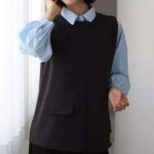 [하프클럽/쥬시팍시]미즈라인 조끼 / 미시룩 엄마옷 중년여성 마담