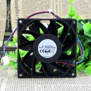 새로운 냉각 선풍기 FFB0912VHE DC 12V 0.75A 9cm 9238 92 × 38mm 3 핀