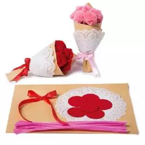 카네이션 꽃다발 만들기 키트 어버이날 스승의날 종이 카네이션