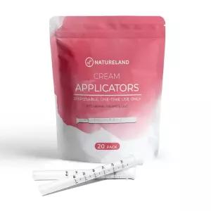 젤과 크림을 위한 네이처랜드 개인 어플리케이터 부드러운 편안함 팁으로 개별 포장된 일회용 데일리