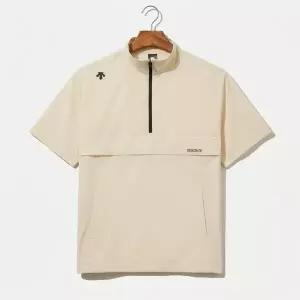 데상트 스트레치 우븐 반팔 아노락 / IVORY SR223UAN44-IVY0
