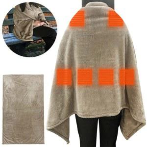 산호 플란넬 따뜻한 따듯한 망토판쵸 던지기 망토 판쵸 여성 어깨 태슬 니트 패션