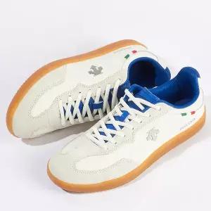 [하프클럽/데상트]데상트 공용 엣지 코트 프리미엄 크림 스니커즈 SP123LSN24