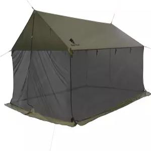 캠핑 배낭여행 야외 여행을 위한 GEERTOP 경량 방수 캠프 타프 스크린 하우스 해먹 버그 네트