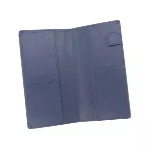 [오너클랜]가죽수첩커버 블루 포켓 플래너 속지 세트 돌체A 수첩다이어리