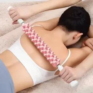 마사지 롤러스틱 목어깨 허벅지 전신 안마용 지압 롤러스틱 롤러