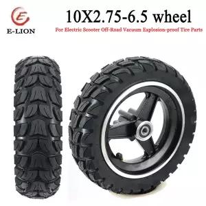 전기 스쿠터 오프로드 진공 방폭 타이어 부품 튜브리스 타이어 10 인치 10x. 75-6.5 휠 디스크 브레이크 디
