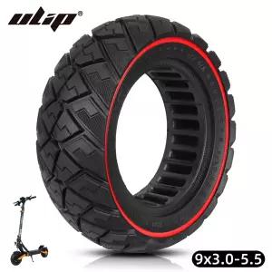 ULIP 9x3.0-5.5 Kukirin G2 Pro 전기 스쿠터 용 솔리드 타이어 9 인치 오프로드 튜브리스 타이어 전면 후면