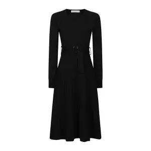 [하프클럽/예쎄]벨트set 브이넥 니트 롱 원피스(S6SOP017A)