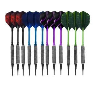 형 다트핀 선수용 샤프트 100개 입문용 과녁 18g 다트 블랙 가용 바늘