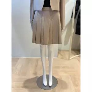 매장정품 PLASTIC ISLAND 플라스틱 아일랜드 플리츠 미니 스커트 PQ1WS261 1222156