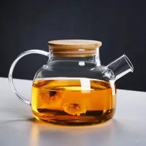 주전자 티포트 내열유리 1l 차 로더 리빙 찻주전자