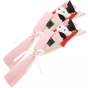 아이꽃다발 led꽃다발 졸업 비누꽃한송이 사탕부케 장식 꽃다발 비누