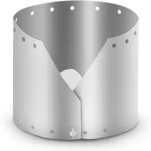 푸니엔 초박형 티타늄 야외 캠핑 스토브 방풍 스크린 방풍판