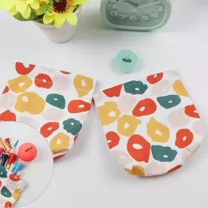 [셀러에이드]여행 원터치 휴대 립밤 화장품 소품 파우치 혼합1P