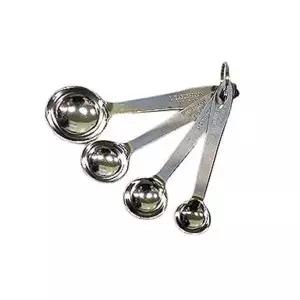 스텐 계량스푼 4P 조리도구 양념계량숟가락-WD41C05