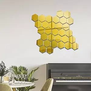 s303 골드 소 육각 거울 안전거울 아크릴거울 7013A (KYR-WCB08D0)