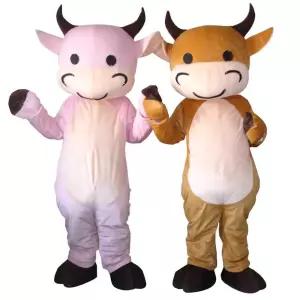 황소 인형탈 젖소 인형탈옷 축제 행사 무대 공연 홍보 동물탈 코스프레