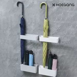 부착식 우산 꽂이 거치대 걸이 홀더 현관 문 보관함 (KYR-WFHQ8WA)