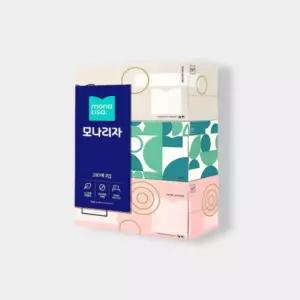 280매 3개입 1팩 각티슈 모나리자 x 미용