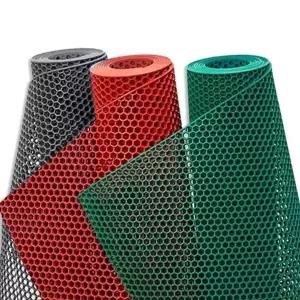 롤매트 레드 육각 그레이 더크린 현관쿠션롤매트 미끄 (KYR-WD90FD9)