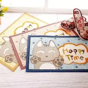 세일 해피타임매트 소 색상랜덤 욕실매트 주방매트 (KYR-W2776EF)