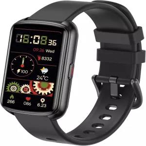 런리오 피트니스 트래커 1.47인치 스마트워치 얇은 스마트밴드 디자인의 터치스크린 활동 5ATM 방수 워치