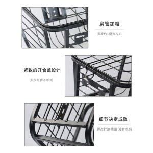 뒷바구니 수납함 자전거 프레임 수납 1 커버바스켓볼드프레임 뒷좌석 짐바구니 배달