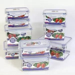 찜통형 플라스용기 김치박스 식품저장 4.1L 2개