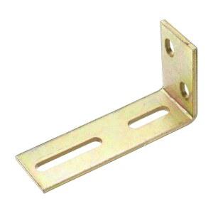 슬라이딩 도어, 두꺼운 도어 휠 직각 브래킷 슬라이드 게이트 가이드 롤러 마운트(0.5인치 구멍)를 위한 uxcell 조절식 L-브래킷