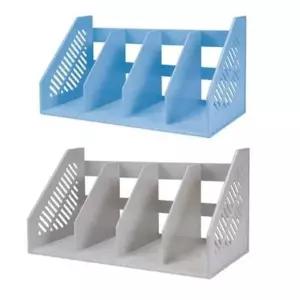 책장 소형 서재책장 접이식 책꽃이 가정용 조립식 서류정리 선반