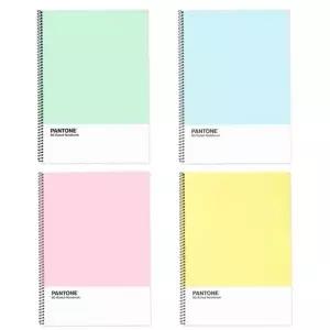 스프링 제본 B5 사이즈 노트 핑크 색상 공책