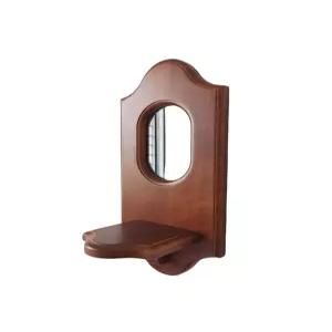 현관 벽선반 벽걸이 선반 우드 무타공 원목 미니 세련된