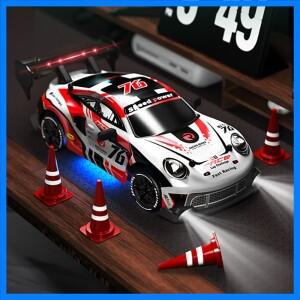 2.4G 고속 드리프트 RC카 1/24 4WD 원격 조종 자동차 사륜구동 무선 조종 미니 GTR 레이싱 모델 소년 장난