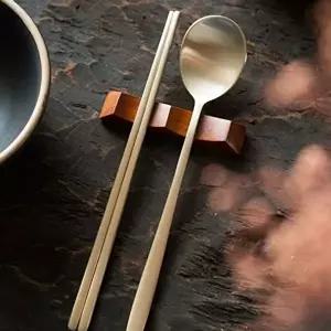 [조르지오]방짜유기 MK37IC94 이태석 젓가락 한식기 1인 세트 수저 숟가락