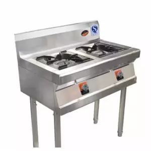 업소용 간택기 간데기 화구 식당 더블 가스렌지 LPG 버너 40x80x80