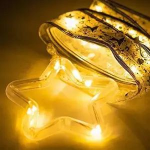 [알티피아]크리스마스 LED 리본 장식 단품 (별 골드)-WD1B5D9