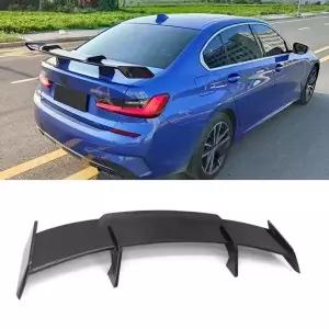 90% 세단 범용 GT 리어 스포일러 윙 백 테일 윙 외부 바디 키트 장식 탄소 섬유 레이싱 카 튜닝 A