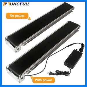 스테인레스 스틸 미니 컨베이어 PU 벨트 자판기, DC 트랙 화물 레인 자동 600mm, 552mm