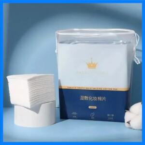 200PCS 통기성 페이셜 마스크 종이 젖은 면 스트레치 일회용 물 절약 코튼 패드 휴대용 메이크업 제거 코튼