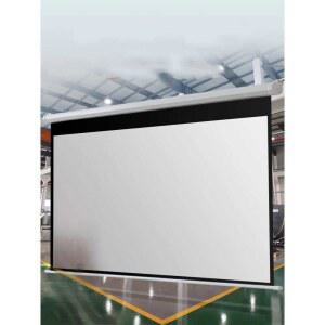 대형 전동 스크린 200인치 영화관 섬유 화이트 레크레이션 강당 화면 고화질 캠핑 와이드
