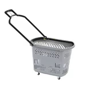 휴대용 장바구니캐리어 쇼핑카트 시장 손잡이 핸드카트 쇼핑 캠핑 가정용 바구니 폴딩