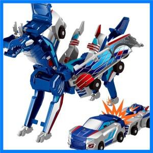 변형 공룡 자동차 장난감, 2 자동차 자석 변형 공룡 장난감 어린이 유아 재미 변형 로봇 공룡 자동차 장난