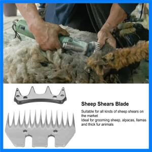 양 가위 날, 전기 양모 커터, 염소 클리퍼, 가위 교체 부품, 스트레이트 13 치아