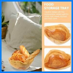 프리미엄 우드 서빙 트레이 다용도 저장 접시 과일 견과류 사탕용 연회 파티 웨딩 이벤트 장식에 이상적