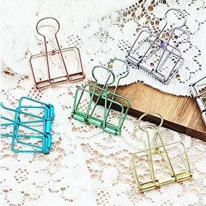 미니집게 작은 사무용 디자인 철집게 대형 1개-WD3A160