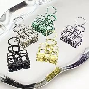 미니집게 작은 사무용 디자인 철집게 소형 1개-WD3A15E